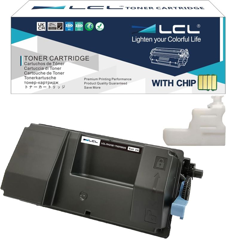 Photo 1 of LCL Compatible Toner Cartridge Replacement for Kyocera