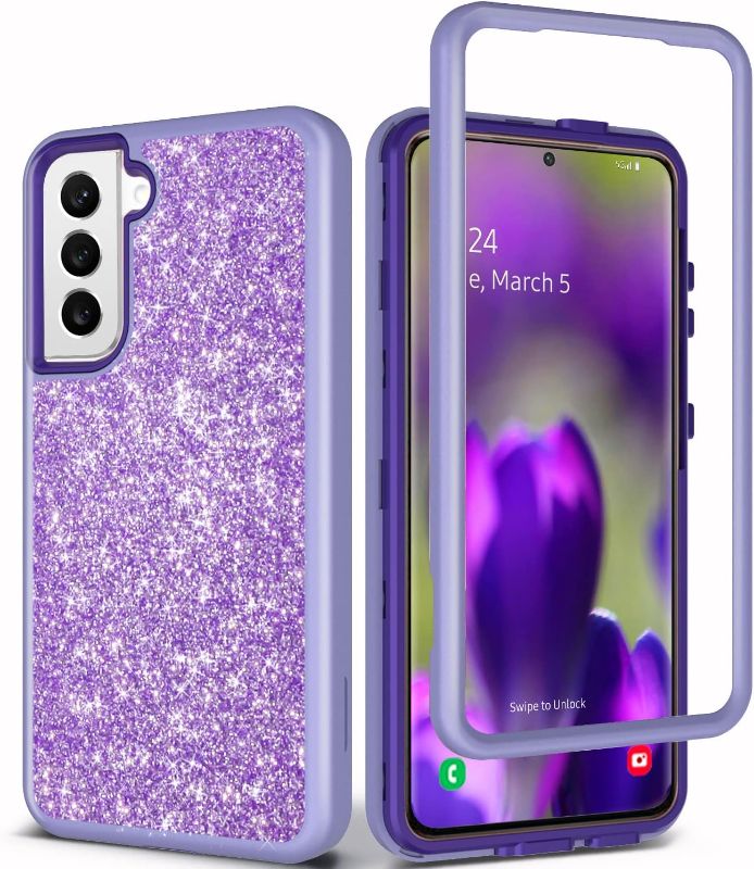 Photo 1 of **BUNDLE OF 2 NON REFUNDABLE**
Coolwee Full Protective Case for Galaxy S22 (Purple)