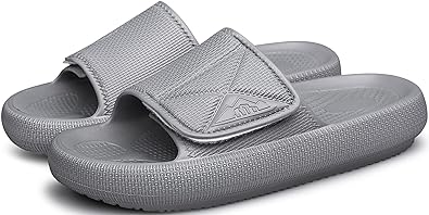 Photo 1 of CUYIOM Women's Thick Sole Slide Sandals Cloud Slippers W14/M11