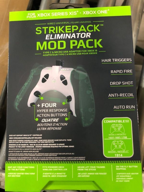 Photo 2 of (READ FULL POST) Collective Minds Strike Pack Wired Eliminator for Xbox Series X|S and Xbox One