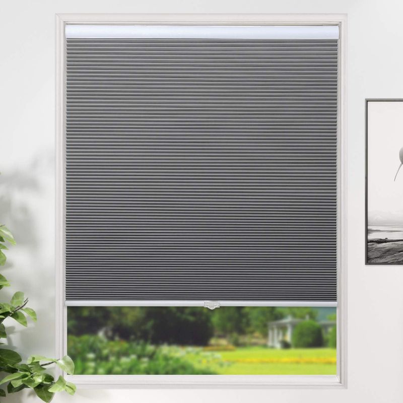 Photo 1 of 
Cellular Shades Blackout Blinds Cordless Honeycomb Window