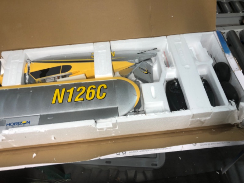 Photo 3 of *AIRPLANE NOSE BROKEN - SELLING FOR PARTS* HobbyZone RC Airplane Carbon Cub S 2 1.3m RTF Basic (Battery and Charger Not Included), HBZ320001 Ready-To-Fly-Basic