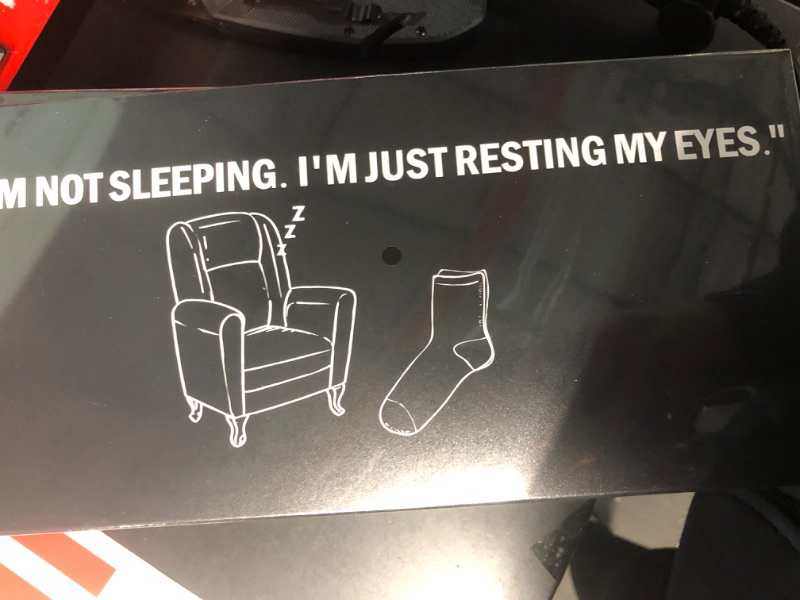 Photo 1 of ModernStyle Dad Gifts for Christmas Birthday Gifts for Dad IM NOT SLEEPING IM JUST RESTING MY EYES SOCKS