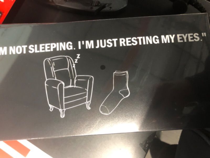 Photo 1 of ModernStyle Dad Gifts for Christmas Birthday Gifts for Dad IM NOT SLEEPING IM JUST RESTING MY EYES SOCKS