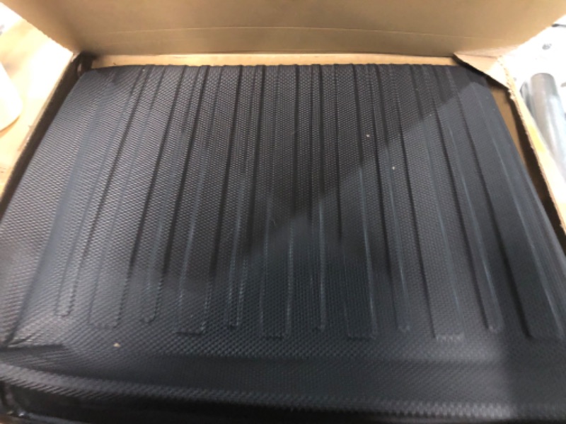 Photo 2 of CX-5 Cargo Liners - Compatible with Mazda CX5 2017-2021 2022?Not for 2022 CX-5 2.5S AWD Premium Package Model,All-Weather Rear Trunk Tray Cargo Mats,3D Tech Waterproof Durable Odorless TPO Accessories