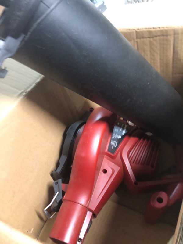 Photo 6 of ***USED - NONFUNCTIONAL - SEE COMMENTS***
LawnMaster Red Edition BV1210 1201 Electric Blower Vacuum Mulcher 12 Amp 2-Speed Adjustment with Metal Impeller