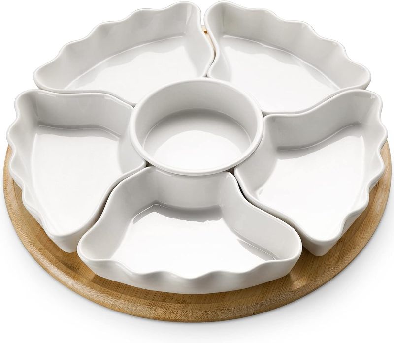 Photo 1 of  Rotatable Serving Tray and Platters