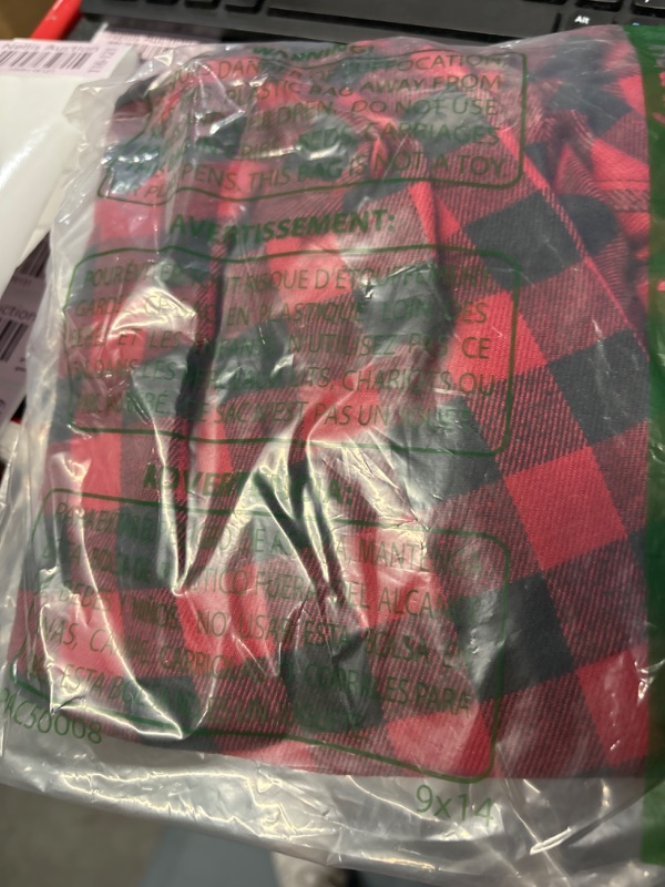 Photo 2 of Amazon Essentials Boys and Toddlers' Flannel Shirt 4T Red Buffalo Check