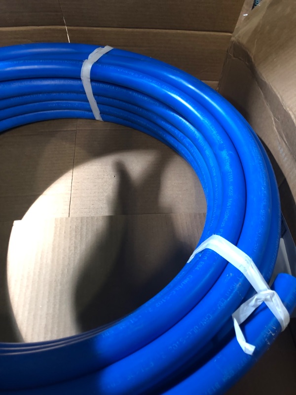 Photo 3 of ***USED***SharkBite 3/4 Inch  Blue PEX-A, PEX Pipe Flexible Water Tubing for Plumbing 100ft