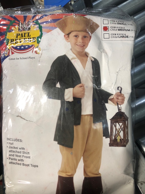 Photo 1 of Forum Novelties Paul Revere Kids Costume - Medium