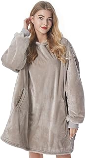 Photo 1 of DaysU Wearable Blanket Hoodie Adult, Oversized Sherpa 