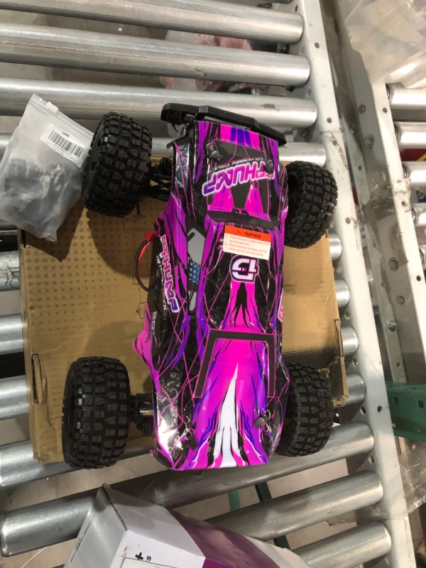 Photo 2 of DEERC 200E 1:10 Large 3S Brushless High Speed RC Cars for Adults, 4X4 RTR Fast RC Trucks W/Extra Shell LED Headlight, 60 KM/H, All Terrain Remote Control Car, Offroad Monster Truck for Boys,2 Battery Classic