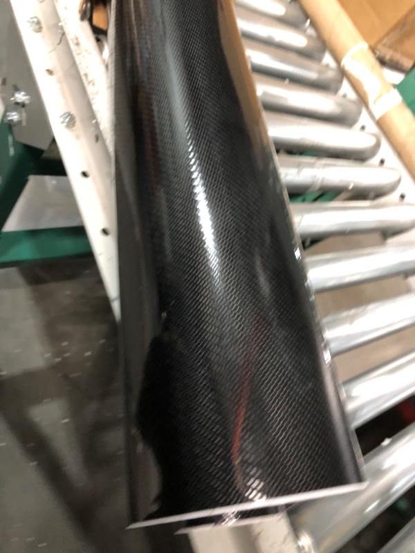 Photo 2 of DIYAH High Gloss 6D Black Carbon Fiber Vinyl Wrap Sticker 