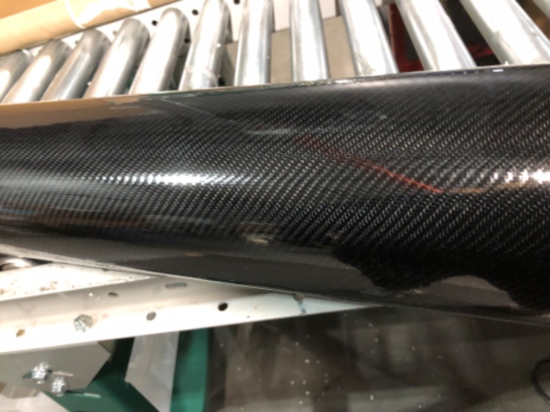 Photo 4 of DIYAH High Gloss 6D Black Carbon Fiber Vinyl Wrap Sticker 