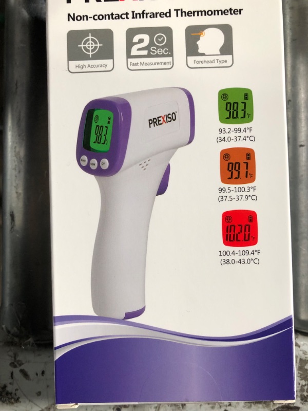 Photo 2 of  NON CONTACT INFRARED THERMOMETER 