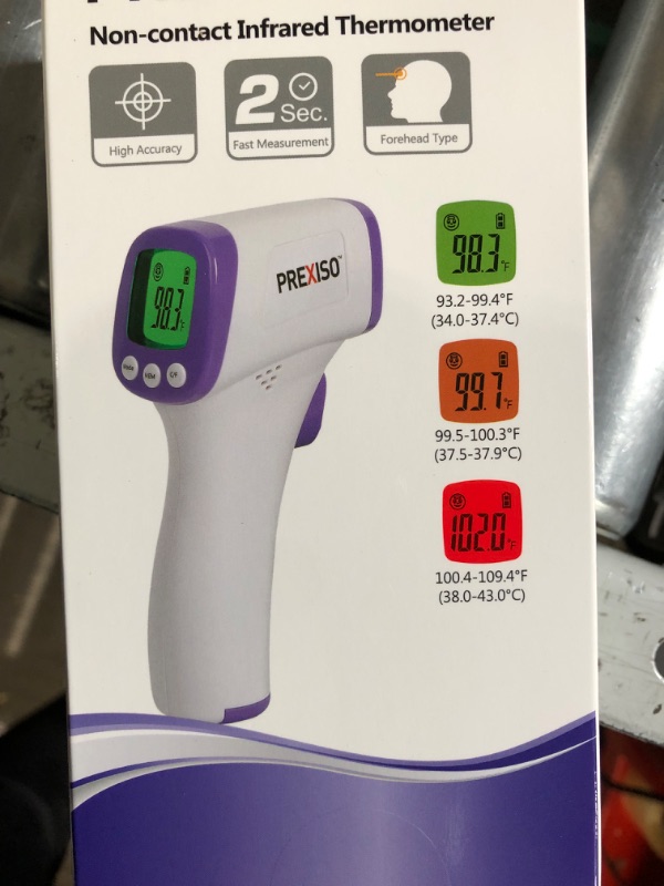 Photo 2 of  NON CONTACT INFRARED THERMOMETER 