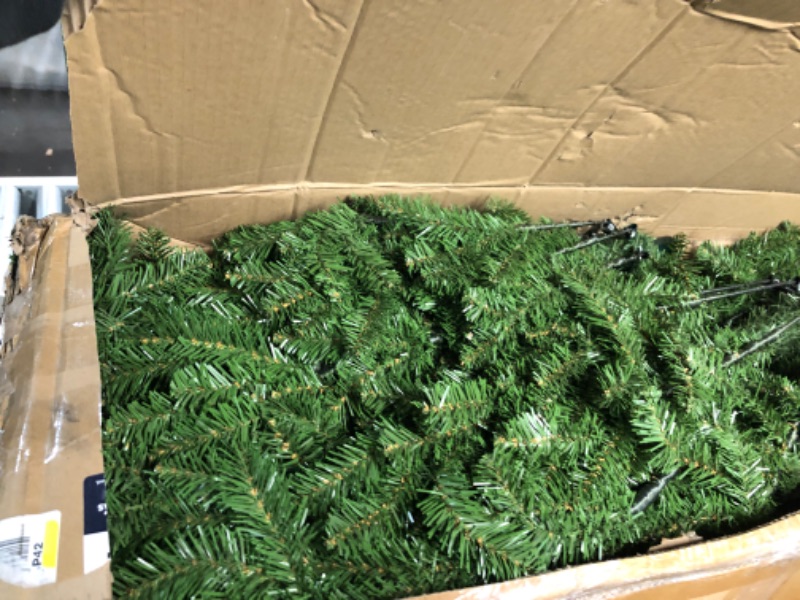 Photo 2 of 12 ft. Kingswood Fir Pencil Artificial Christmas Tree