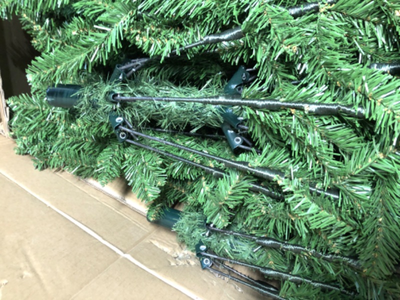 Photo 3 of 12 ft. Kingswood Fir Pencil Artificial Christmas Tree