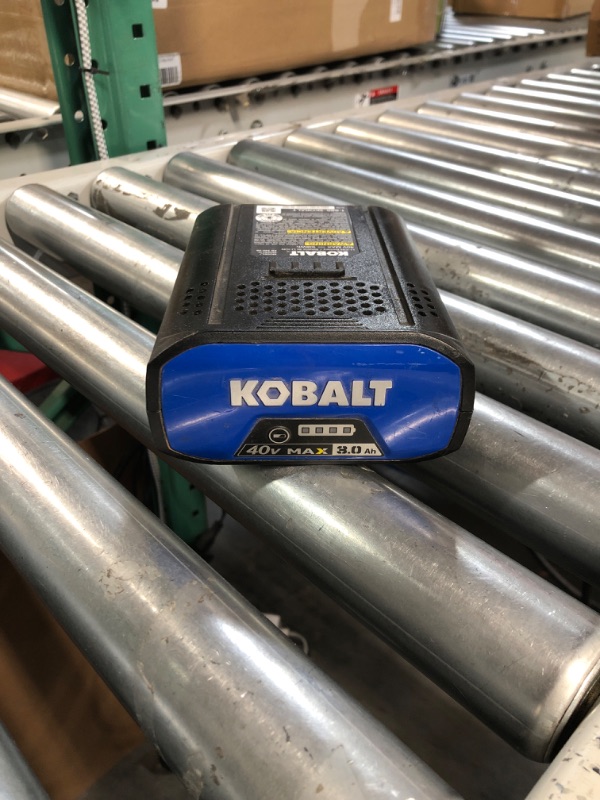 Photo 2 of Kobalt 40-Volt 4-Amps 4.0ah Rechargeable Lithium Ion (Li-Ion) Cordless Power Equipment Battery