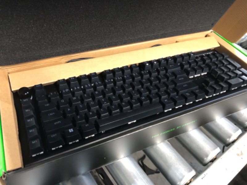 Photo 2 of Razer BlackWidow V4 Pro Wired Mechanical Gaming Keyboard: Green