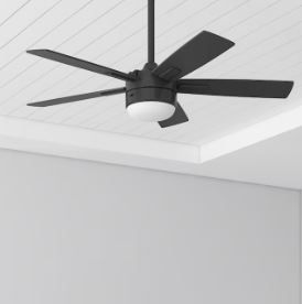 Photo 1 of *FOR PARTS ONLY*USED/VERY DIRTY**
Harbor Breeze Boltz III 52-in Matte Black Indoor Ceiling Fan with Light and Remote (5-Blade)
