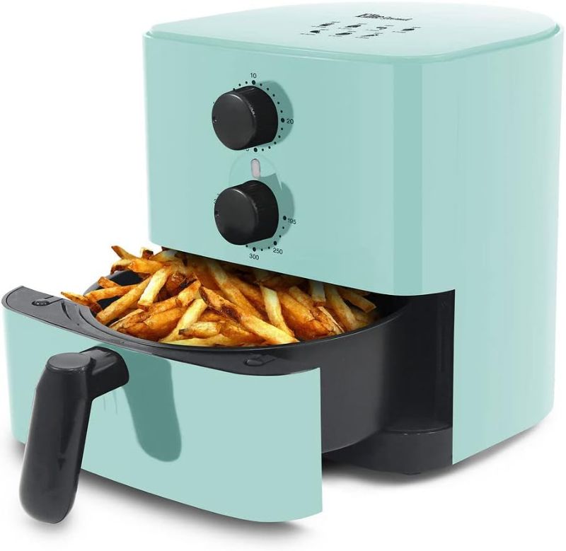 Photo 1 of Elite Gourmet EAF-3218BL Personal 1.1Qt Compact Space Saving Electric Hot Air Fryer