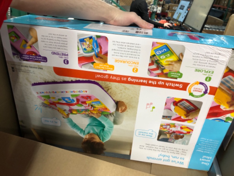 Photo 2 of **READ NOTES BELOW***Fisher-Price Laugh & Learn Around The Town Learning Table, Pink Interactive Play Center with Smart Stages Learning Content for Infants and Toddlers Ages 6 Months & up