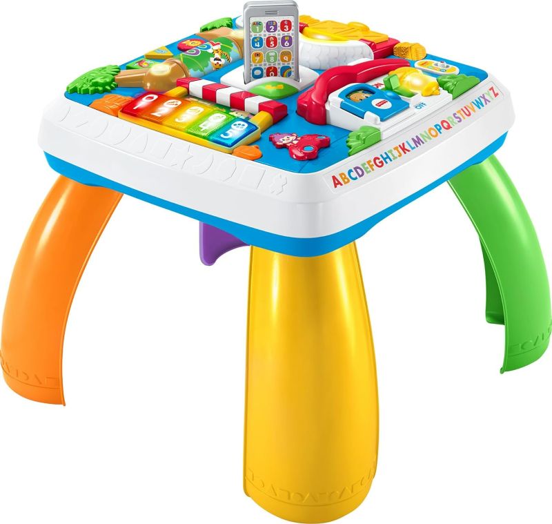 Photo 1 of **READ NOTES BELOW***Fisher-Price Laugh & Learn Around The Town Learning Table, Pink Interactive Play Center with Smart Stages Learning Content for Infants and Toddlers Ages 6 Months & up