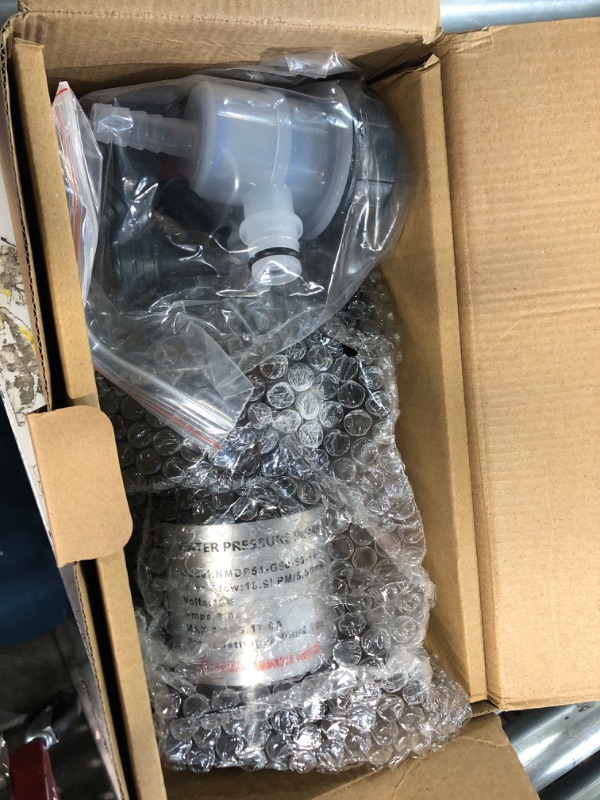 Photo 1 of SEAFLO 12V DC 5.0 GPM 60 PSI 51-Series Diaphragm Water Pressure Pump for Marine Boat RV Caravan