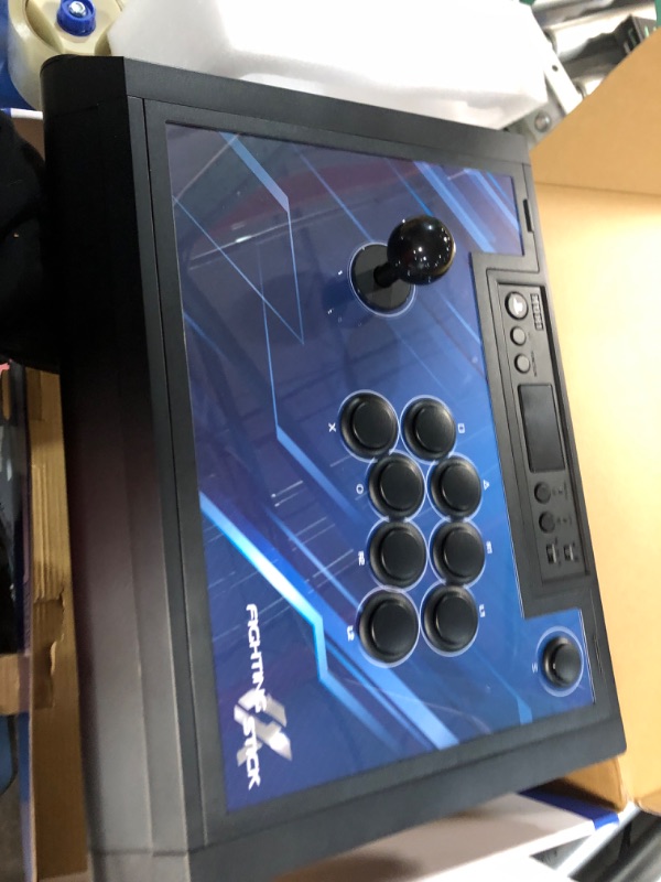 Photo 3 of HORI PlayStation 5 Fighting Stick Alpha - Tournament Grade Fightstick for PS5, PS4, PC - Officially Licensed by Sony