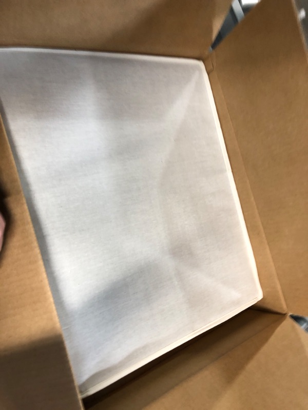 Photo 1 of Household Essentials 115 Storage Box with Lid and Handle | Natural Beige Canvas | Jumbo Jumbo - 16"W x 19"D Jumbo