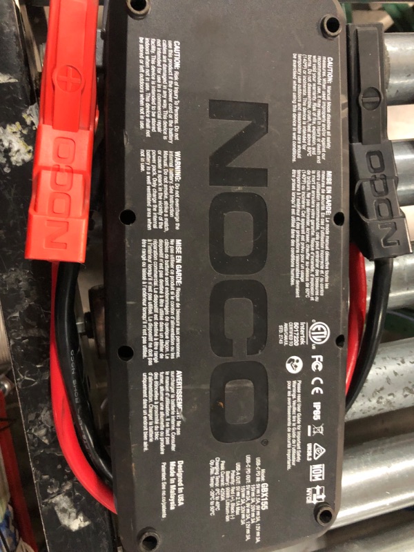 Photo 4 of ***PARTS ONLY***NOCO Boost X GBX155 4250A 12V UltraSafe Portable Lithium Jump Starter, Car 