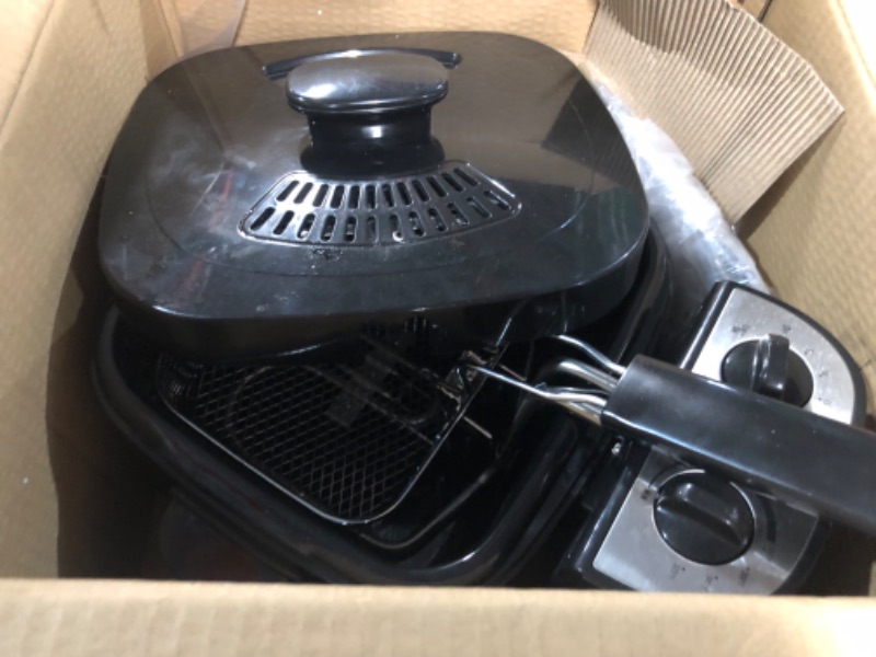 Photo 3 of ***READ NOTES***
Amazon Basics 2 Liter Electric Deep Fryer, Black