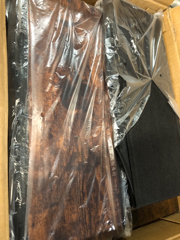 Photo 1 of ***READ NOTES***
Nightstand with Charging Station, End Table with 2 Fabric Drawers and Open Shelf, Side Table with USB and Outlets, Small Night Stand for Bedroom, Rustic Brown and Black BF110UBZ01 1 Rustic Brown, Black
