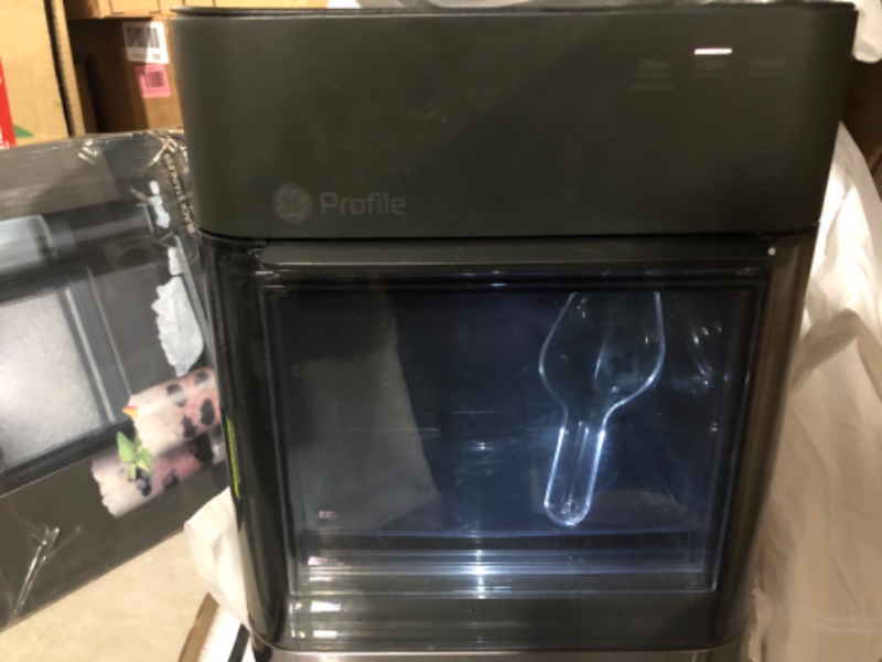 Photo 6 of ***MINOR DENTS***
GE Profile Opal 2.0 | Countertop Nugget Ice Maker with Side Tank with WiFi Connectivity/Black Stainless Black Stainless 