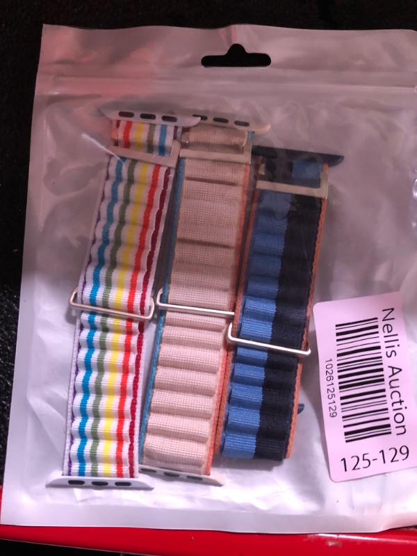 Photo 1 of 49 mm 45 mm 44 mm 42 mm multicolor Three pack watchbands, Apple