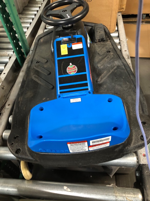 Photo 4 of **USED / DIRTY / MISSING PIECE**
Razor Crazy Cart Shift for Kids Ages 6+ (Low Speed) 8+ (High Speed) - 12V Electric Drifting Go Kart for Kids - High/Low Speed Switch and Simplified Drifting System, for Riders up to 120 lbs