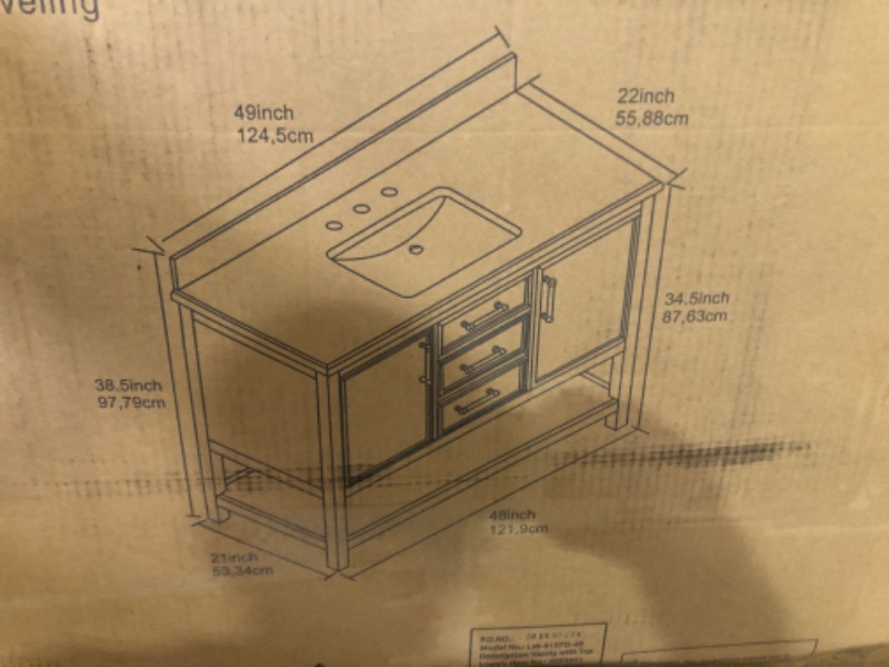 Photo 1 of Allen Roth Vanity with Top