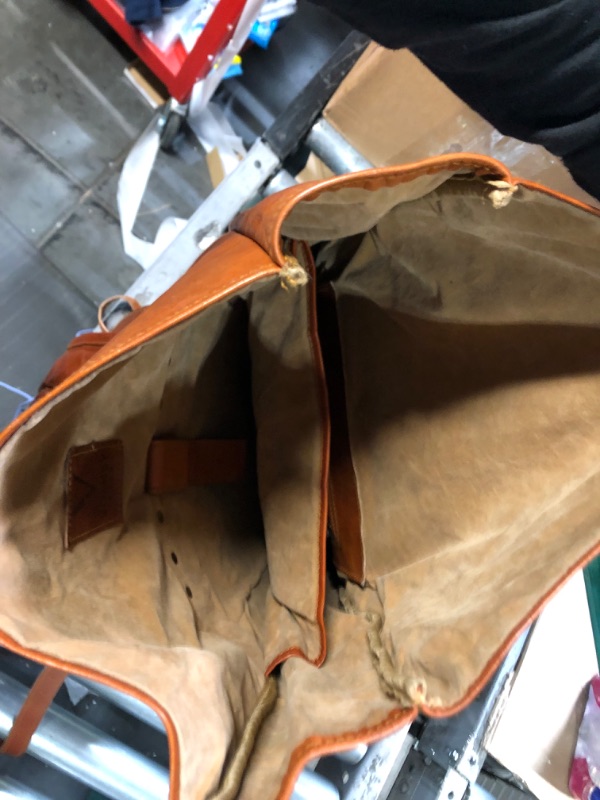 Photo 1 of **BROKEN CLIP**
Genuine Leather Backpack for Men & Women