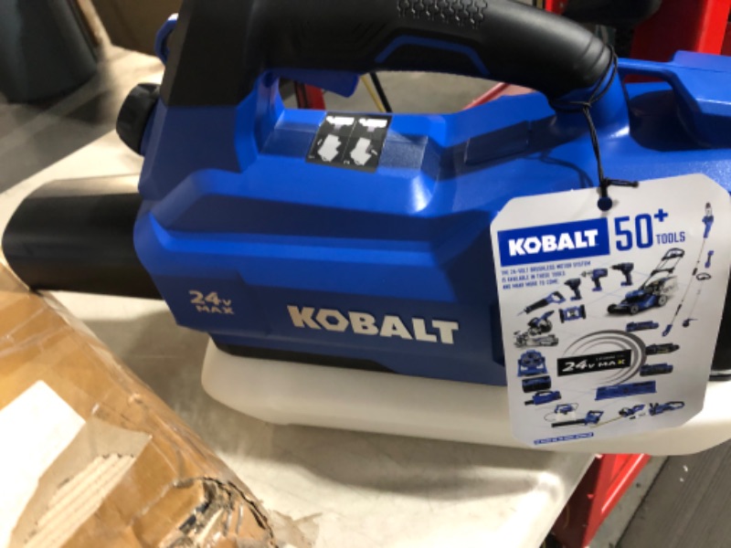 Photo 3 of Kobalt 0.53-Gallon Plastic 24-Volt Battery Powered Handheld Sprayer