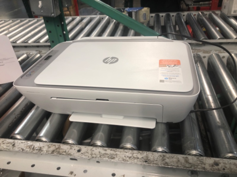 Photo 2 of HP DeskJet 2755e Wireless Color All-in-One Printer(26K67A), white