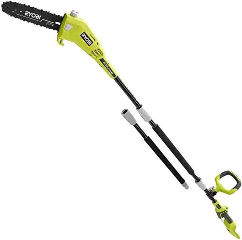 Photo 1 of (PAARTS ONLY / NO REFUNDS) RYOBI RY40506BTL 10 in. 40-Volt Lithium-Ion Cordless Battery Pole Saw