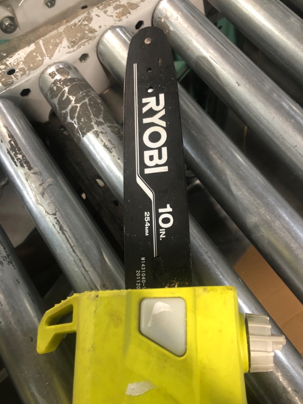 Photo 2 of (PAARTS ONLY / NO REFUNDS) RYOBI RY40506BTL 10 in. 40-Volt Lithium-Ion Cordless Battery Pole Saw