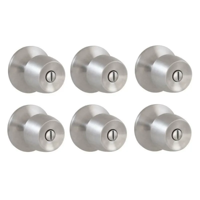 Photo 1 of ** SEE NOTES**
Defiant Brandywine Stainless Steel Bed and Bath Door Knob Contractor Pack 2 PC