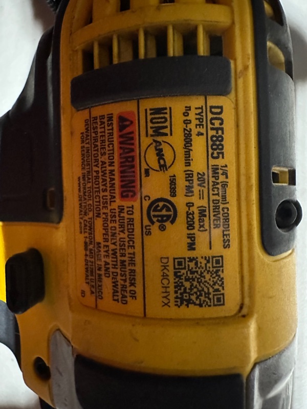 Photo 7 of * used * incomplete * see all images *
Dewalt DCK225D2 20V MAX ATOMIC Brushless Compact Cordless Drill Driver and Hammer Drill