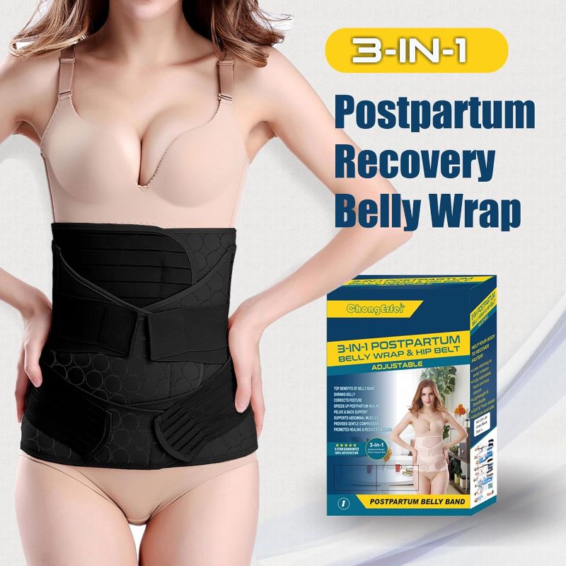 Photo 1 of Belly Wrap - Recovery Belly/Waist/Pelvis Belt Black