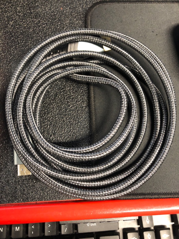 Photo 2 of 4K DisplayPort to HDMI Cable 10FT, JSAUX DP to HDMI Male Video UHD 2K@120Hz,4K@30 