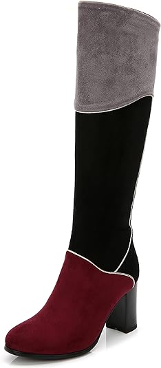 Photo 1 of ANN CREEK Women's 'Manuel' Knee-high Patched Multi Colors 