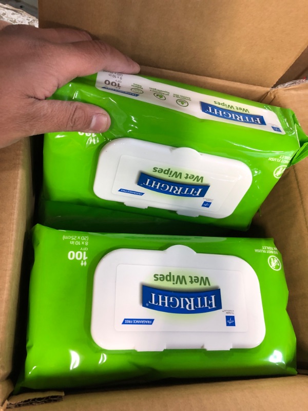 Photo 1 of 100 wet wipes 6 pack