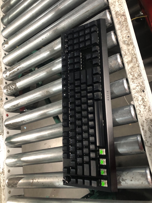 Photo 3 of Razer BlackWidow V4 Pro Wired Mechanical Gaming Keyboard: Green Mechanical Switches 